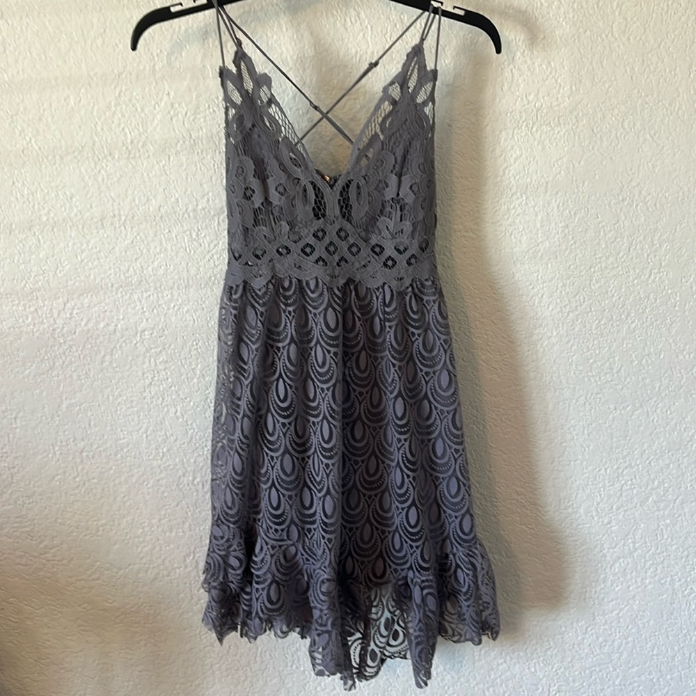 Free People purple colored dress